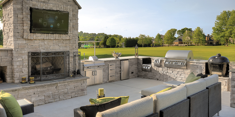 Outdoor Kitchen Gap Pa Lanchester Grill Hearth