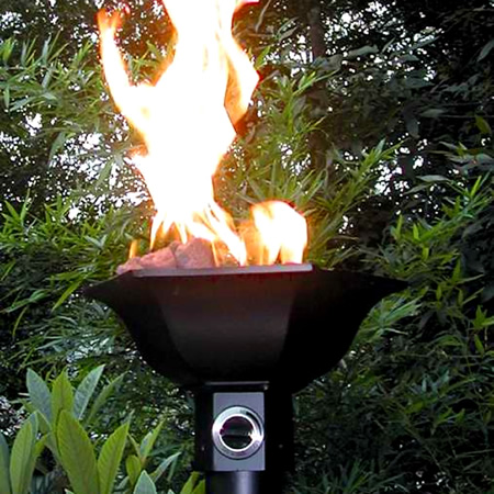 outdoor torch lighting