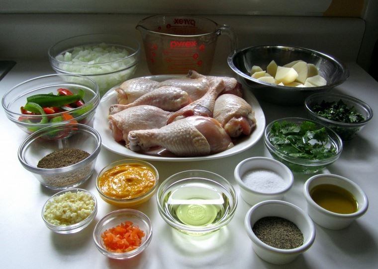 cooking mise en place