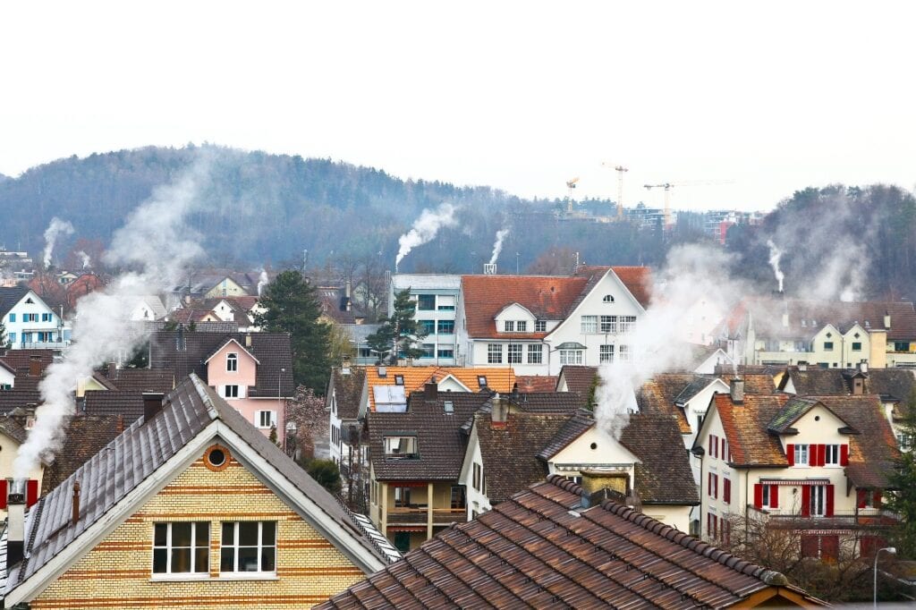 chimneys