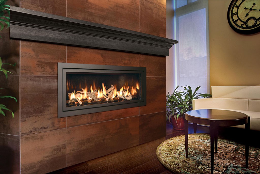 minimalist fireplace