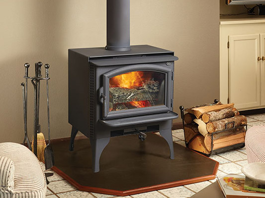 wood burning stove