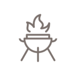 fireplace grill icon