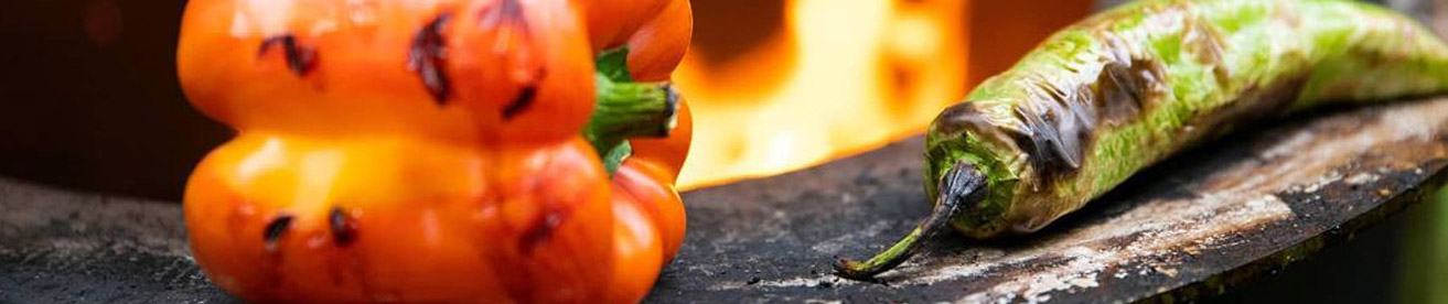 freshly-grilled veggies