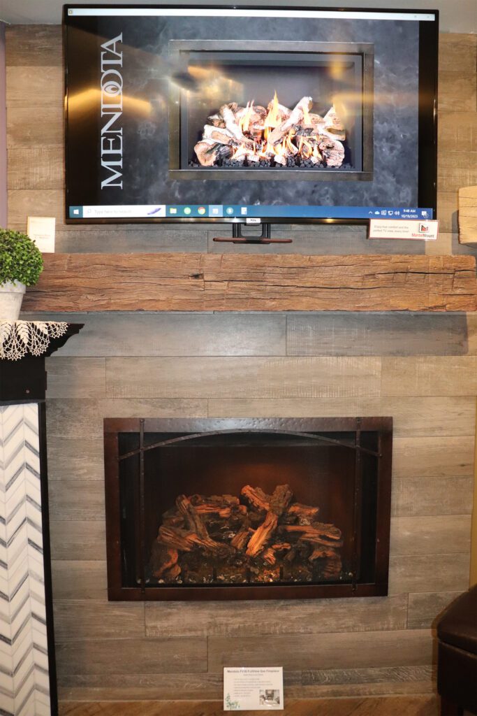 mendota fireplace mantel