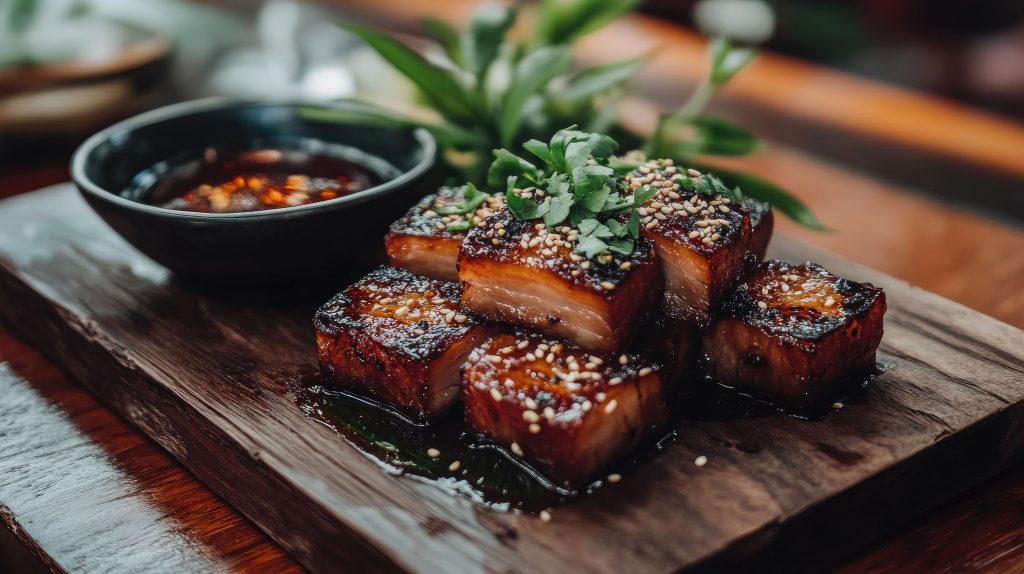 pork belly bites